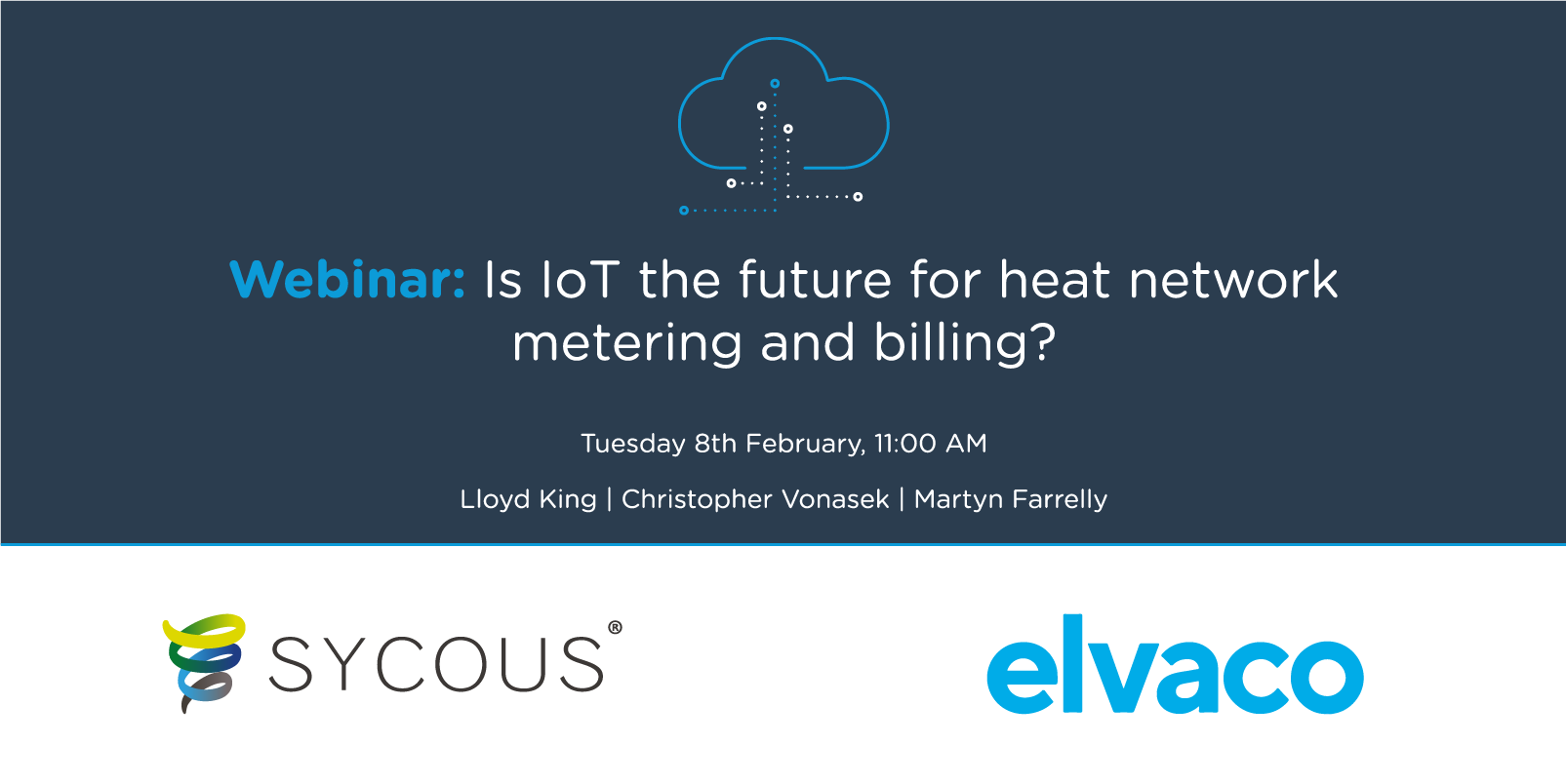 Click to register for our Sycous webinar: Is IoT the future for heat network metering and billing?